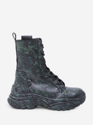 ASH Army Bis Höga Sneakers Dam Svarta | MBYQVUE-82