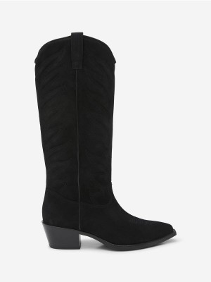 ASH Delirium Long Boots Dam Svarta | ZJDKLUM-19