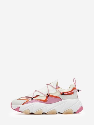ASH Escape Låga Sneakers Dam Vita | KTEDSIL-37