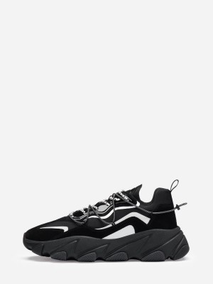 ASH Express Låga Sneakers Herr Svarta Vita | HOTCNKW-23