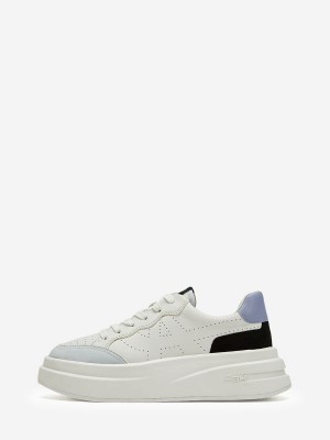 ASH Impuls Låga Sneakers Dam Svarta Vita | ETOFYMD-25