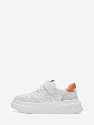 ASH Indy Låga Sneakers Dam Vita Metal Vita | WBDTZAO-16