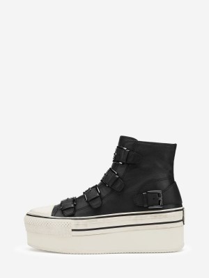 ASH Jewel Höga Sneakers Dam Svarta | UBEHMND-35