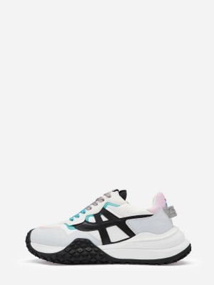 ASH Joker Låga Sneakers Dam Vita Svarta | LODYTAK-94