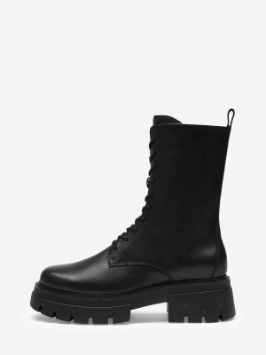 ASH Liam Biker Boots Dam Svarta | ACYKPIU-05