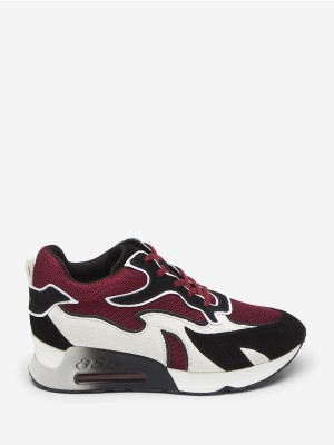 ASH Lotus Låga Sneakers Dam Svarta Vita | FPDKZYG-04