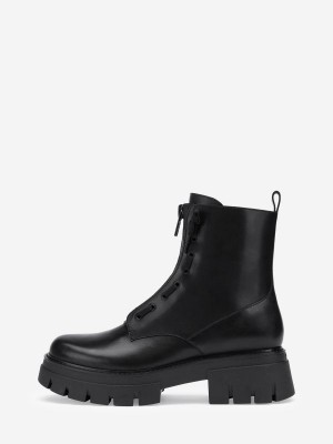 ASH Lynch Biker Boots Dam Svarta | HNQKTPO-71