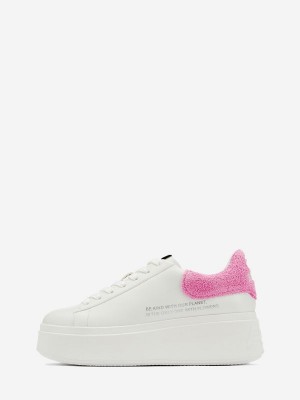 ASH Moby Be Kind Låga Sneakers Dam Vita | JMEXIQV-50