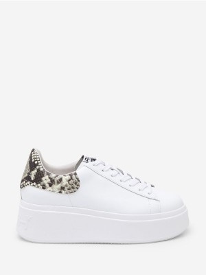 ASH Moby Låga Sneakers Dam Vita | VLYEWTJ-46