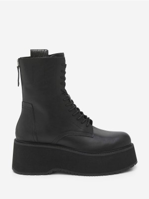ASH Nirvana Biker Boots Dam Svarta | XFNGURM-80