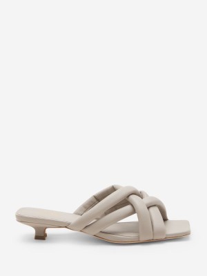 ASH Nolita Platta Sandaler Dam Pearl | GCOVKWR-35