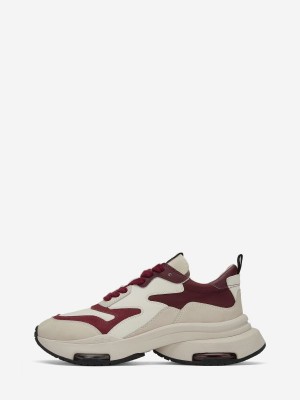 ASH Octopus Låga Sneakers Dam Röda | ENDHTMU-06
