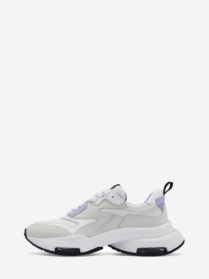 ASH Octopus Låga Sneakers Dam Vita Vita | SKLVMHJ-16