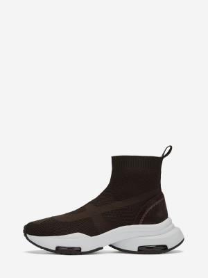ASH Optic Sock Sneakers Dam Ganache / Ebano | NAMRJQT-30