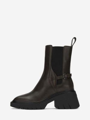 ASH Oxford Biker Boots Dam Whale | PIYNHJD-59