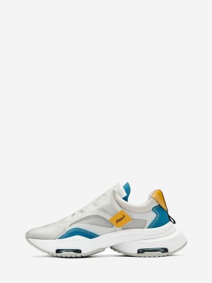 ASH Oxygen Låga Sneakers Dam Vita | HMCZQDO-76