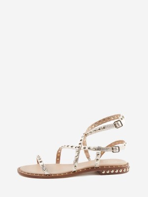 ASH Petra Platta Sandaler Dam Ljusguld | PHYFJIS-15