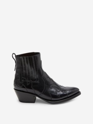 ASH Phoenix Mexican Boots Dam Svarta | XJGPODT-67