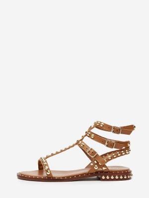ASH Play Platta Sandaler Dam New Cinnamon | RUQGBEJ-13