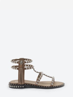 ASH Power Platta Sandaler Dam Fango | VDZPRQI-39