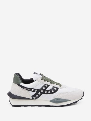 ASH SPIDERMAN STUDS Låga Sneakers Herr Vita Svarta | QOGHPVZ-81