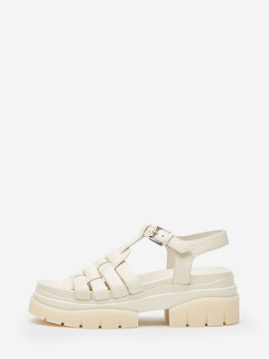 ASH Sirena Platta Sandaler Dam Talc | XGDYQIK-23