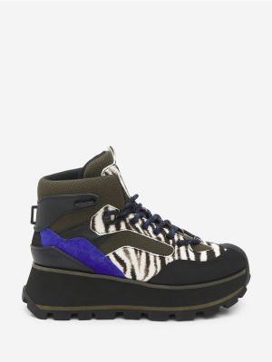ASH Sonic Höga Sneakers Dam Svarta Vita | ZEPQBIH-78