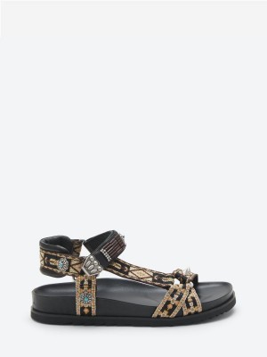 ASH Ugo Platta Sandaler Dam Svarta | RCBGAXU-69