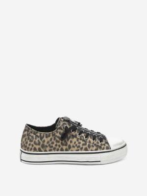 ASH Verso Låga Sneakers Dam Beige Svarta | DWVCRIL-27